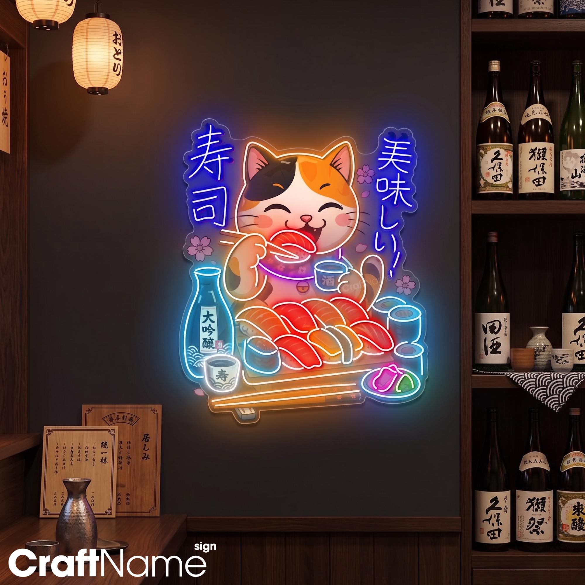 Vintage Japanese Neon Sign - Etsy