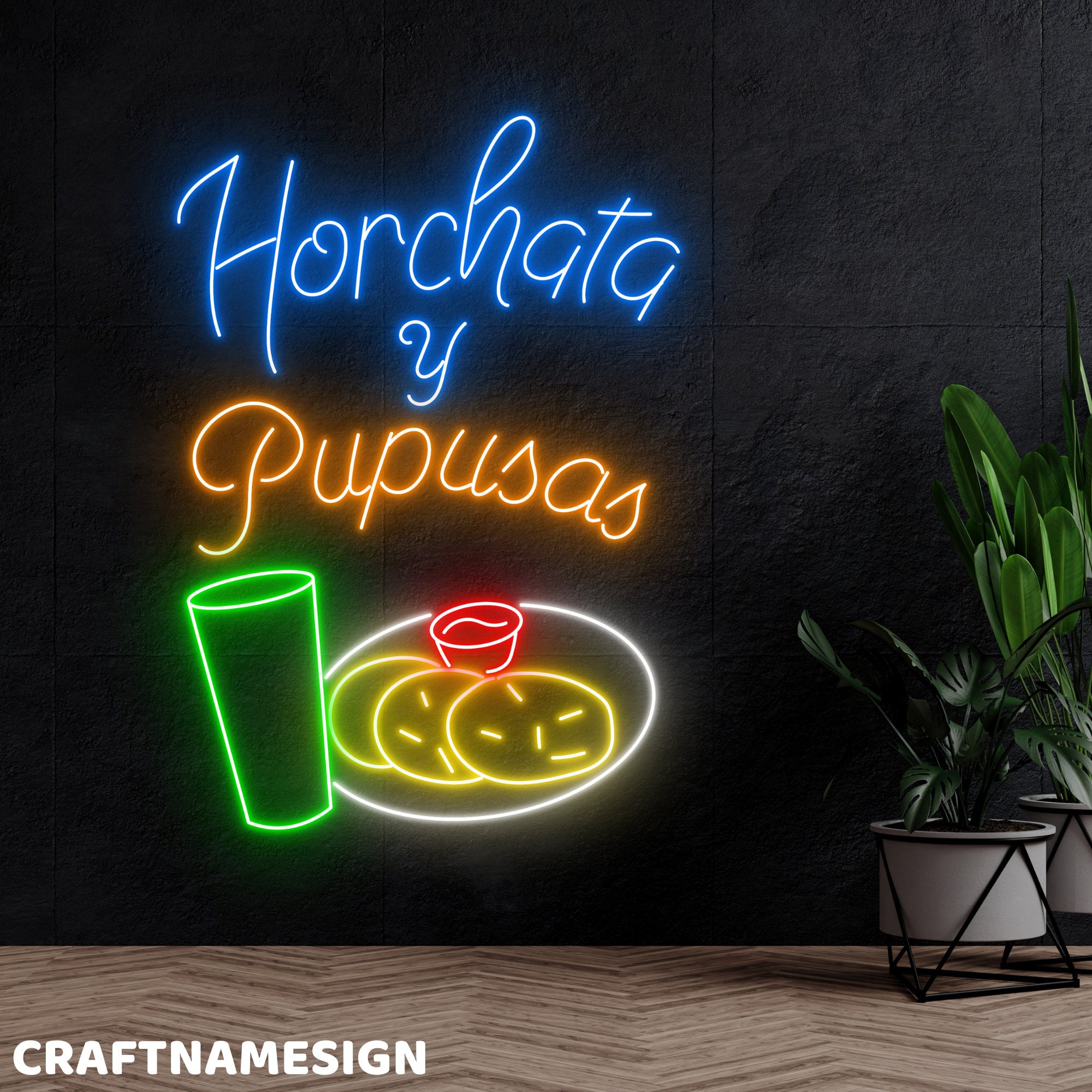 ネオンサイン うさぎ LED ライト ちいかわ USB給電 壁掛け かわいい