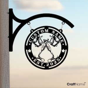 Custom Metal Steel Hanging Tattoo Shop Sign, Tattoo Shop Open Metal Outdoor Wall Hangings, Personalized Gifts for Business, Laser Metal Cut