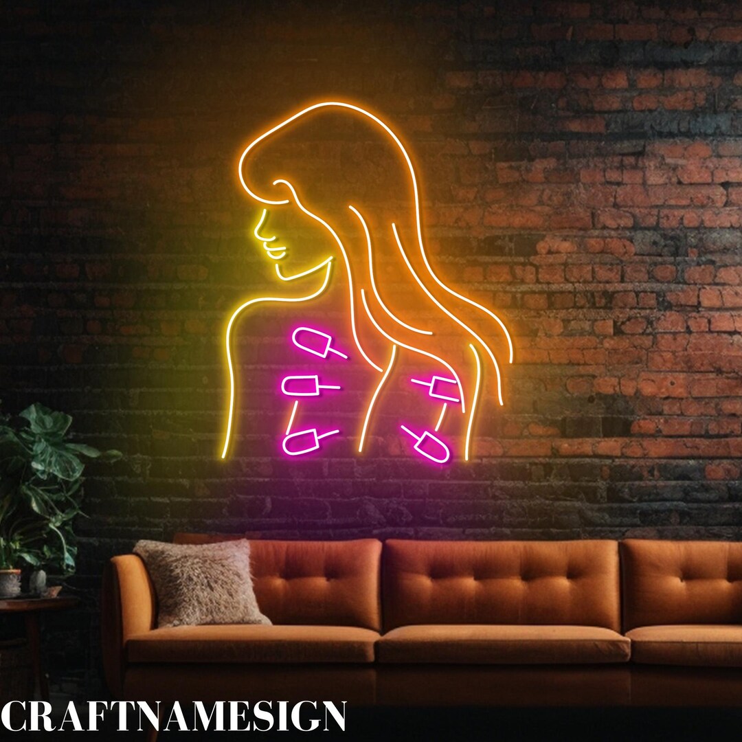 Acupuncture Neon Sign, Body Acupuncture Therapy Led Sign, Custom Neon