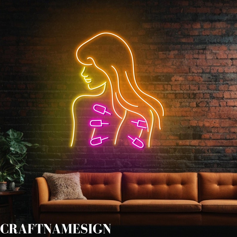 Acupuncture Neon Sign, Body Acupuncture Therapy Led Sign, Custom Neon
