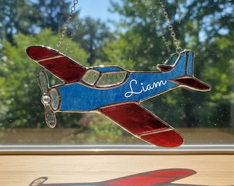 Airplane Window Hanging Acrylic Ornament, Aviation Lover Gift, 2D