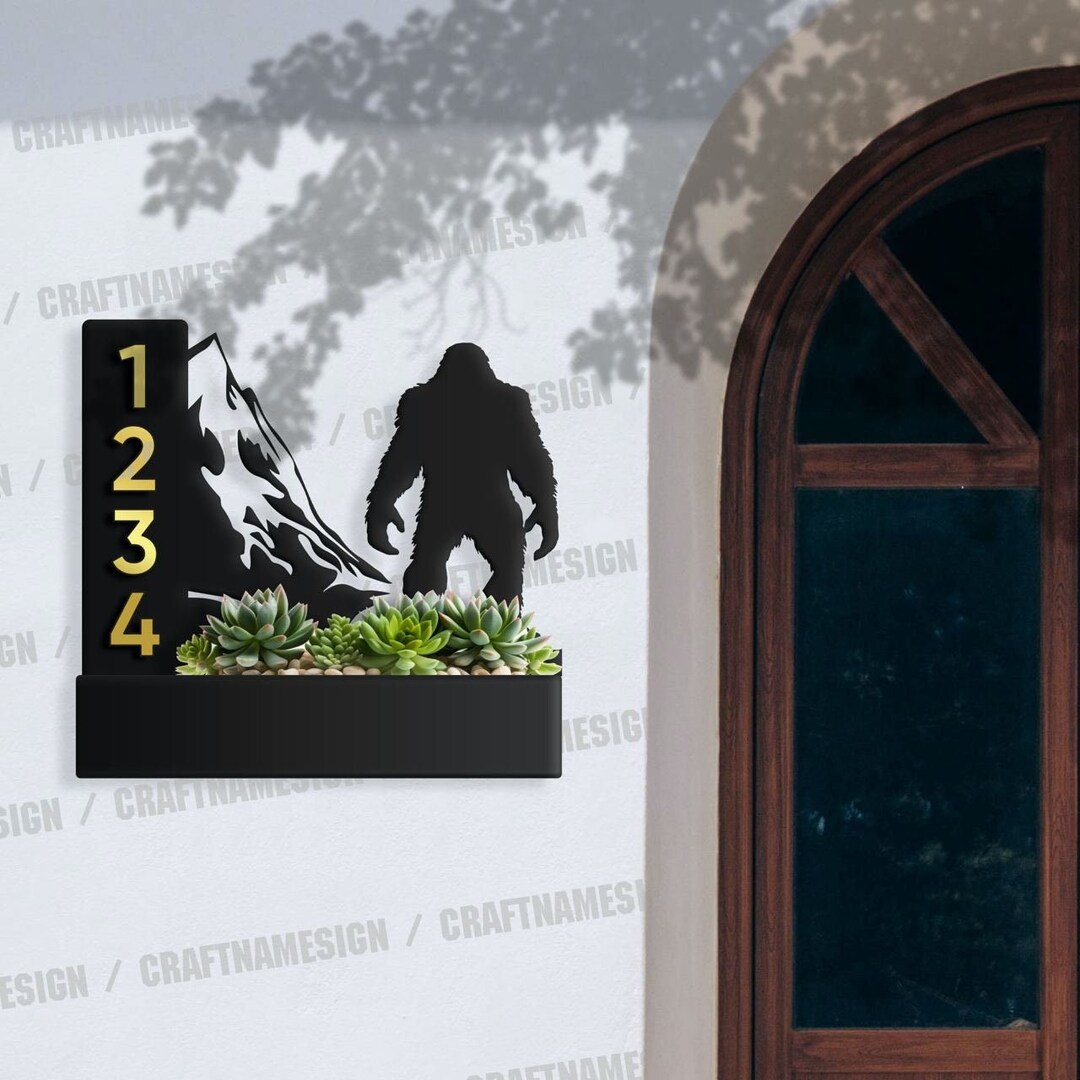 custom-bigfoot-succulents-planter-house-number-sign-planter-address