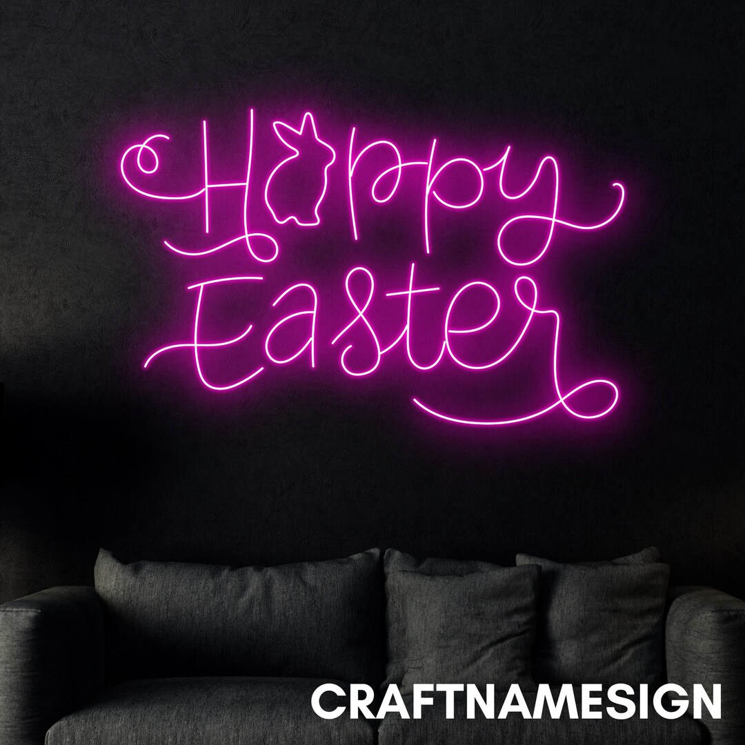 Easter Window Lights Decorations With Timer, Battery Powered 4Pack