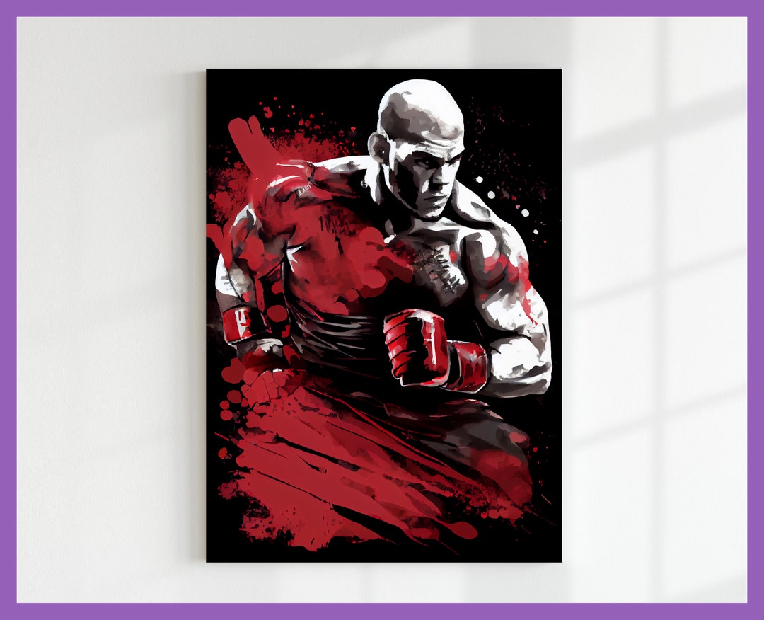Canvas Ufc Canvas Ufc Posters Ufc Poster Ufc Gifts Ufc Etsy