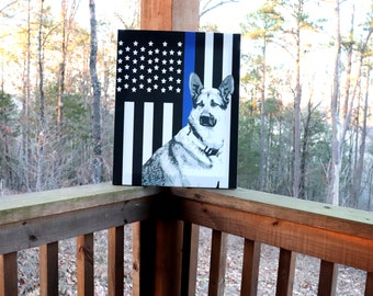Custom dog print | dog print | pet print  | gift  | custom pet print| police dog print | police dog gift | police gift