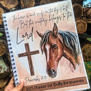 Western Planner for Godly Horsewomen Jan-Dec 2026- Monthly,Weekly Calendar, Budgeting, Bible Verses, Motivation (Physical or Print Yourself)