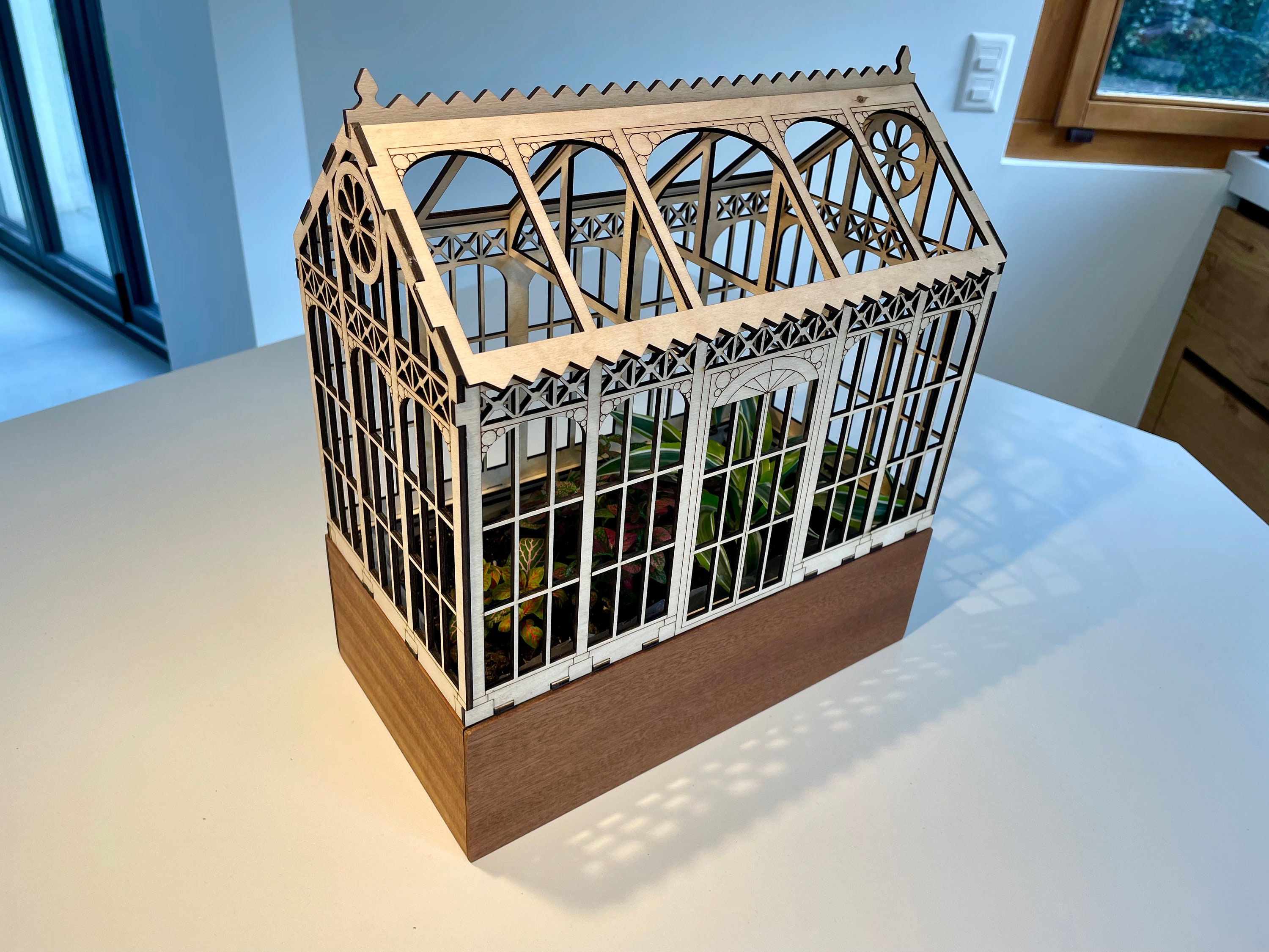 Do It Yourself Victorian Terrarium Greenhouse. for 3mm 4mm Etsy
