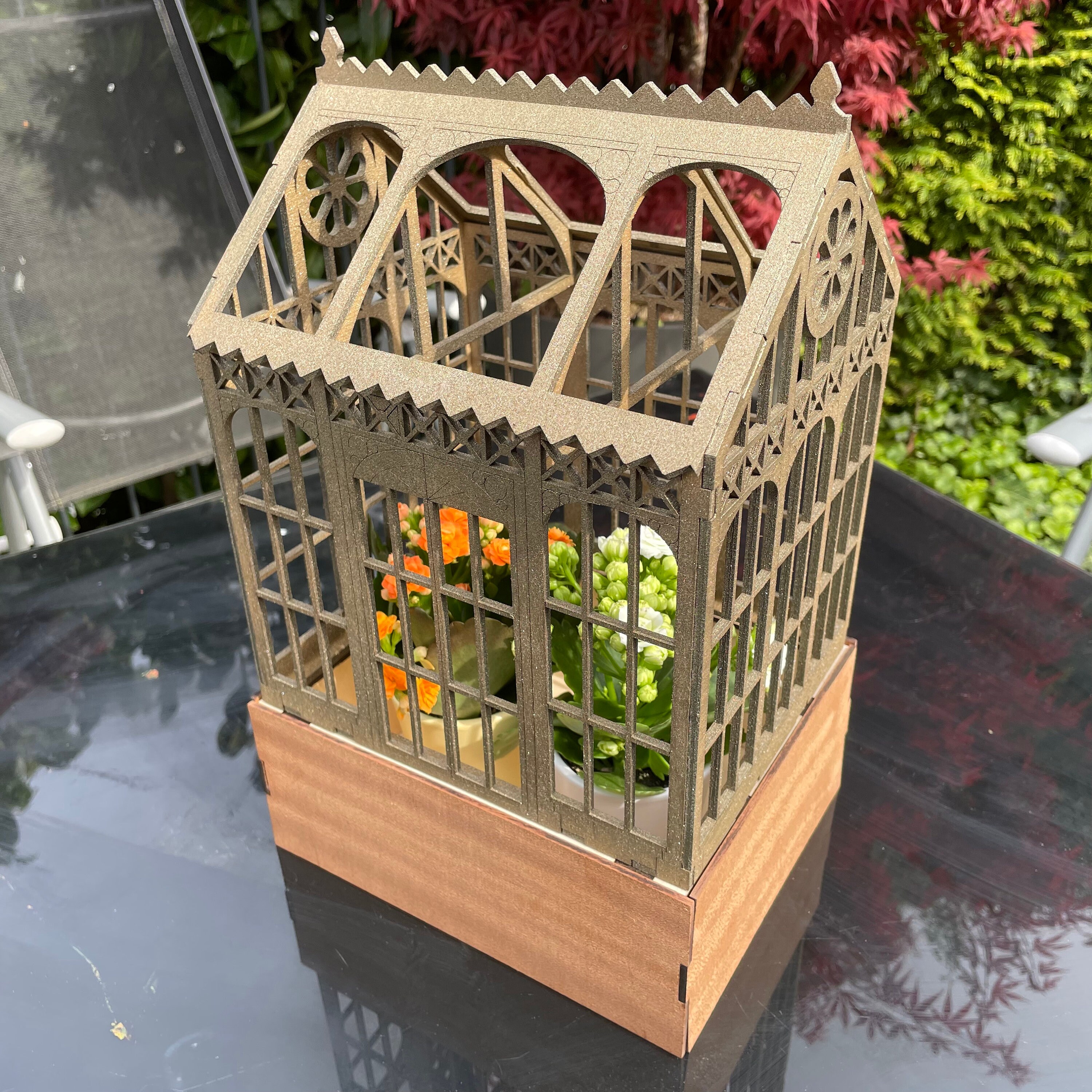 Do It Yourself Victorian Terrarium Greenhouse Small Version. Etsy