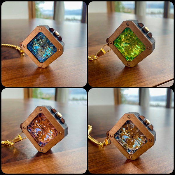 Diy Pocket Watch Etsy