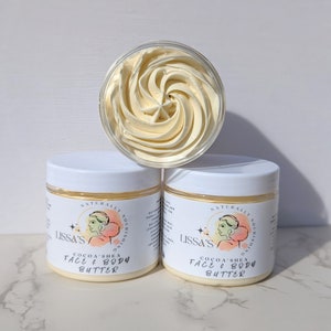 Vegan Friendly Fragrance Free 100% Natural Whipped Cocoa'Shea Body Butter