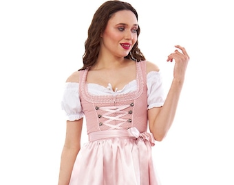 Trachten tradicional bávaro Dirndl Hanna para el Oktoberfest - Dirndl 3 piezas