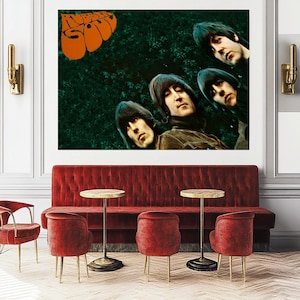 The Beatles Canvas Wall Art: Music Room Decor