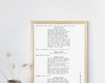 Perlman Monologue Call Me By Your Name Museum Quality Movie Poster A5/A4/A3