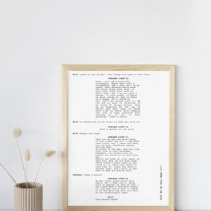 Digital Download - Perlman Monologue Call Me By Your Name Screenplay Poster