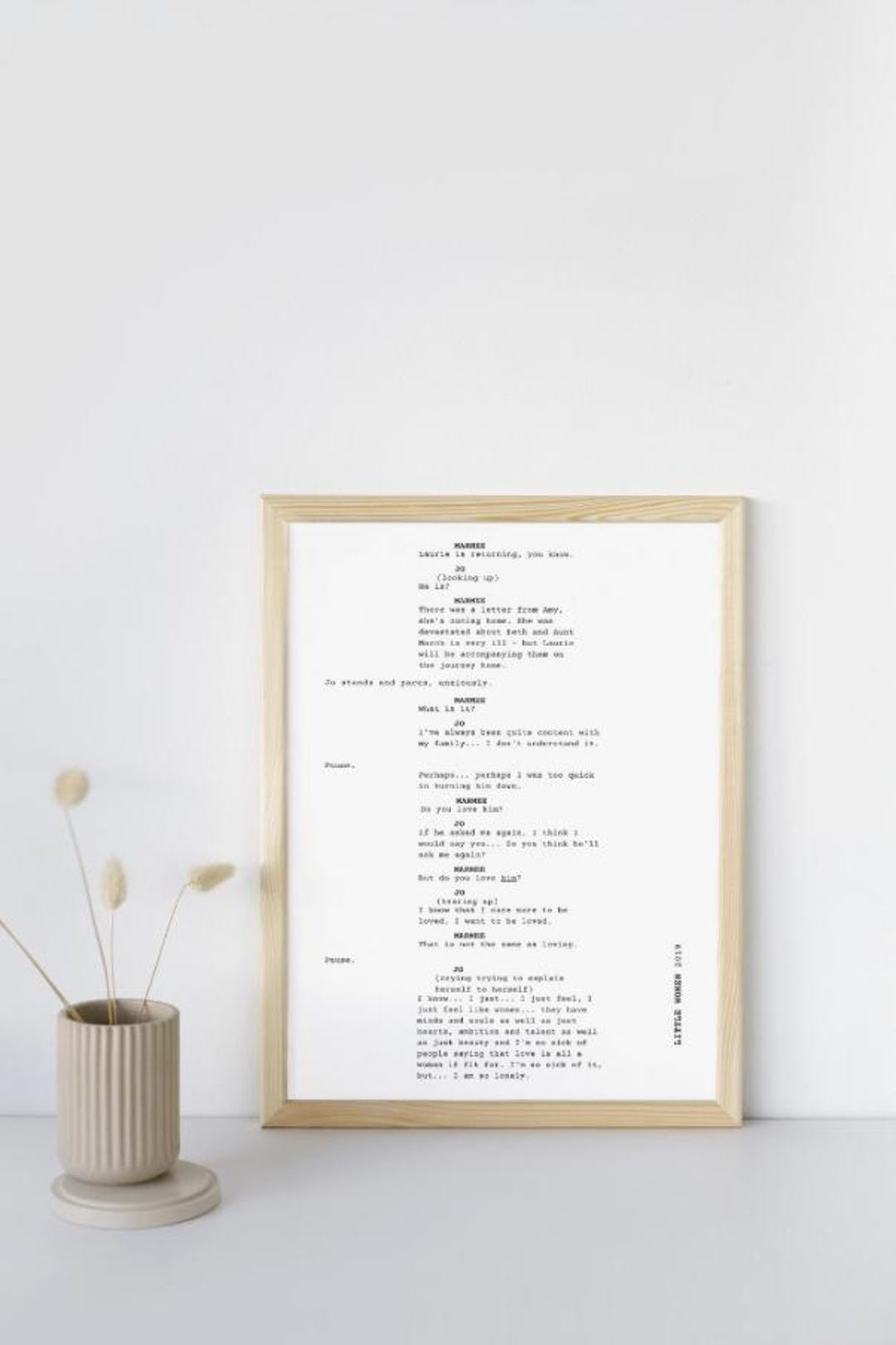 Screenwriting Posters Digital Download -