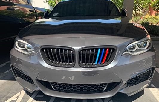 Bmw E90 Grill 3 Colour Blades Stipes - Pro Tuning
