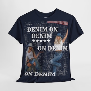 COWBOY CARTER デニム・オン・デニム ビヨンセ ツアー Tシャツ