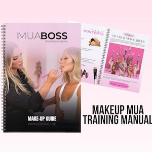 Makeup Manual, Makeup Training Manual, Makeup Course  Class, Learn Makeup, MUA Guide, Edit in Canva