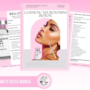 Botox Injection Guides, Leaflets, Handouts or Posters, Nurse Injector ...