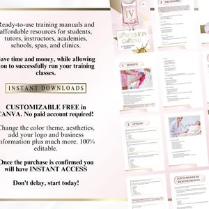 IV Vitamin Drip Patient Brochure, IV Therapy Clinic Patient Education, Infusion Therapy, Intravenous Vitamin Marketing, Edit in Canva