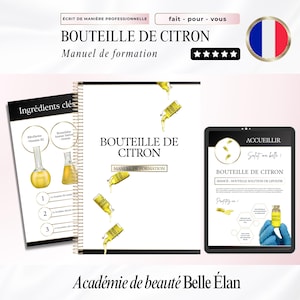 Lemon Bottle Training Manual: Fat Dissolve Lipolysis Guide (Editable Canva Template)