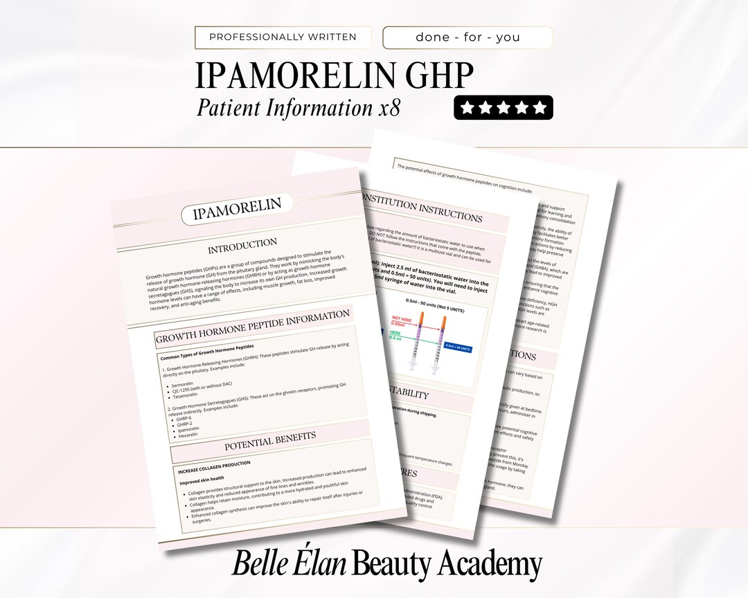 ipamorelin efectos secundarios Guía del péptido Ipamorelin: Plantilla de folleto para pacientes de Medspa (edición de Canva, descarga digital) ipamorelin efectos secundarios Guía del péptido Ipamorelin: Plantilla de folleto para pacientes de Medspa (edición de Canva, descarga digital)