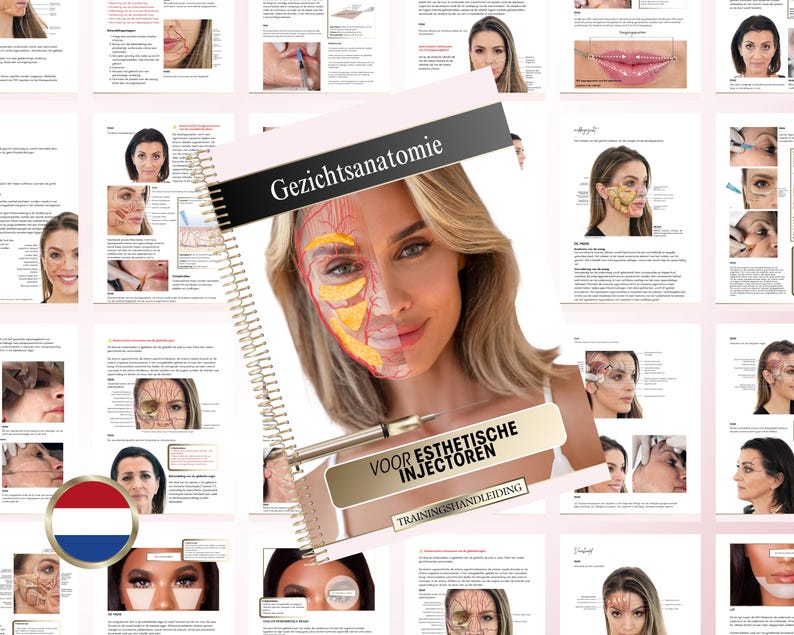 Facial Anatomy Injection Training Manual: Nurse Injector Guide (canva ...