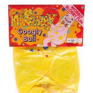Mr Blobby Googly Ball Wobbly Blobby Fun Original 1992 Licensed Item image 1