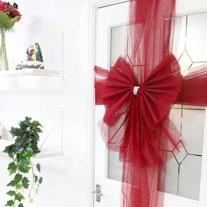 Christmas Concepts® DIY Decorative Door Bow With Diamante Decoration - Wedding/Parties/Christmas