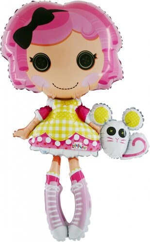 Toyland® Herzballon 'Trägt Tiara' – 18 Zoll Folienballon Für Kinderpartys