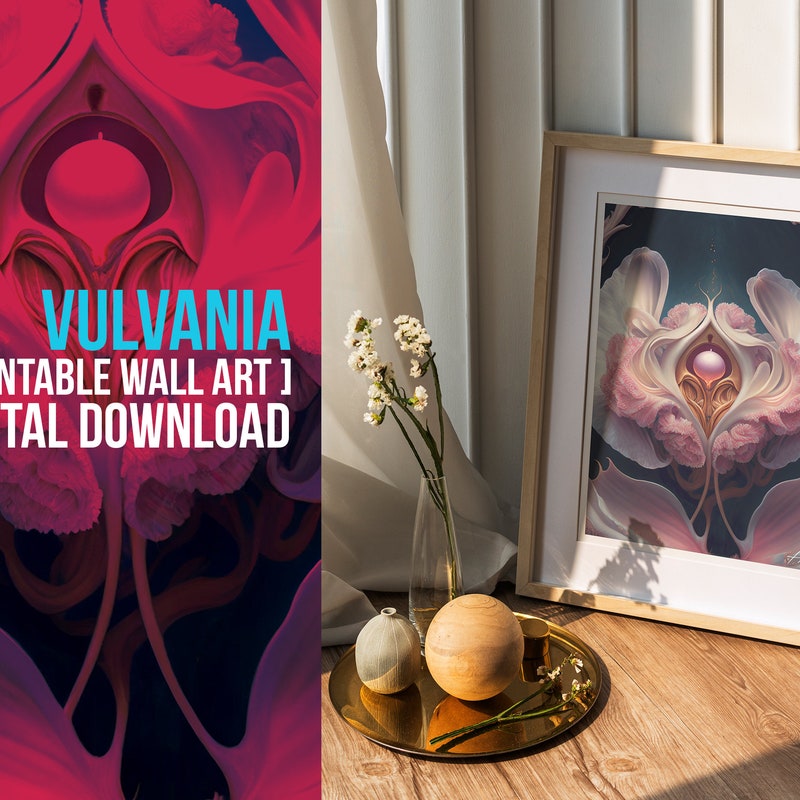 Vulva Art - Etsy