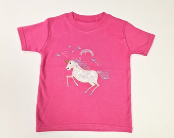 Cerise Unicorn T-shirt