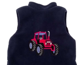 Reversible tractor body warmer