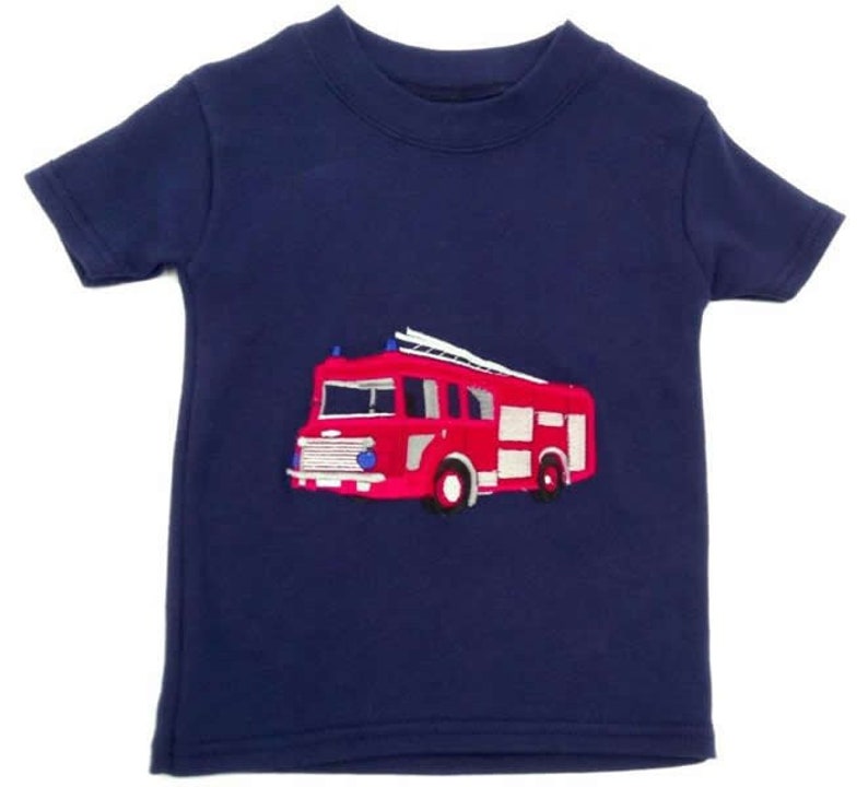 Marine Feuerwehr T-Shirt Bild 1