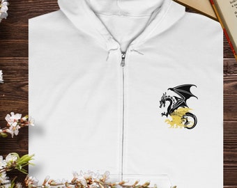 ドラゴンライダー ウォー カレッジ ジップアップ パーカー ファンタジー ドラゴン ブックシャツ ロマンティック ギフト YA ファンタジー ブックス フォース ウィング ジップアップ パーカー ブックトック ギフト