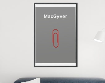MacGyver - TV Series Poster - Minimalist