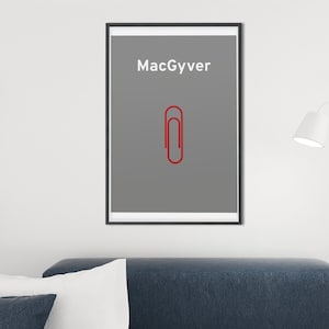 MacGyver - TV Series Poster - Minimalist