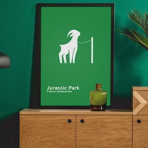 Jurassic Park - Movie Poster - Minimalist - Simple