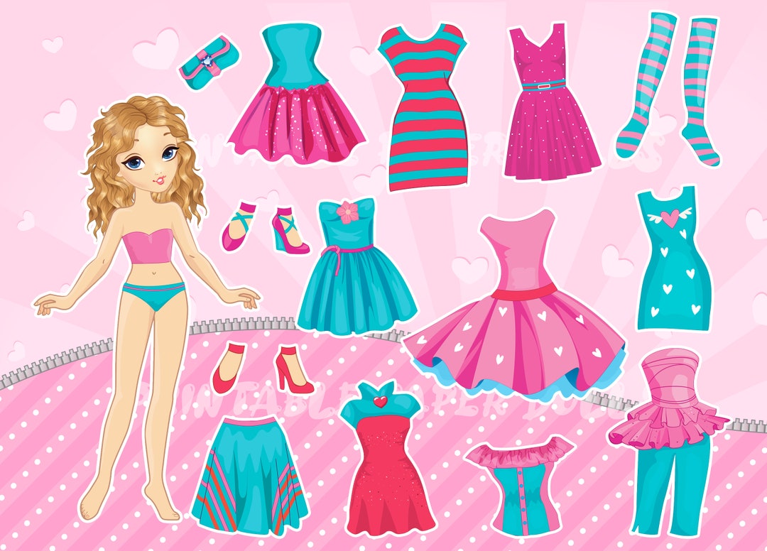 Para Vestir MuÃ±ecas De Papel Para Pintar Pintar Vestir MuÃ±ecas