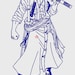 Anime Machine Embroidery Design, Instant Download With 3 Sizes & Dst ...