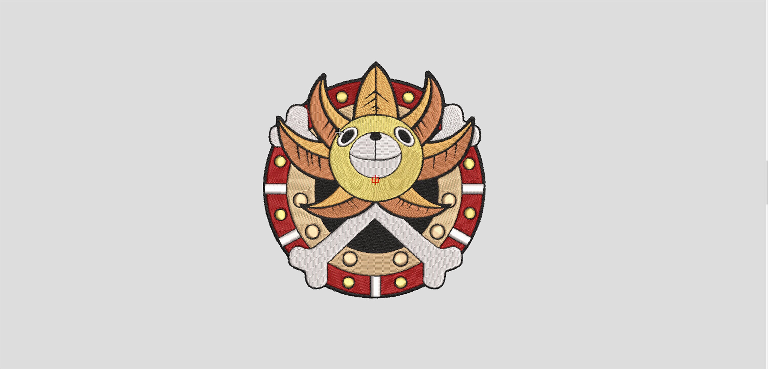 Anime Machine Embroidery Design, Instant Download, 3 sizes & dst, sew, pes, exp, hus, pec, jef, vp3, xxx formats