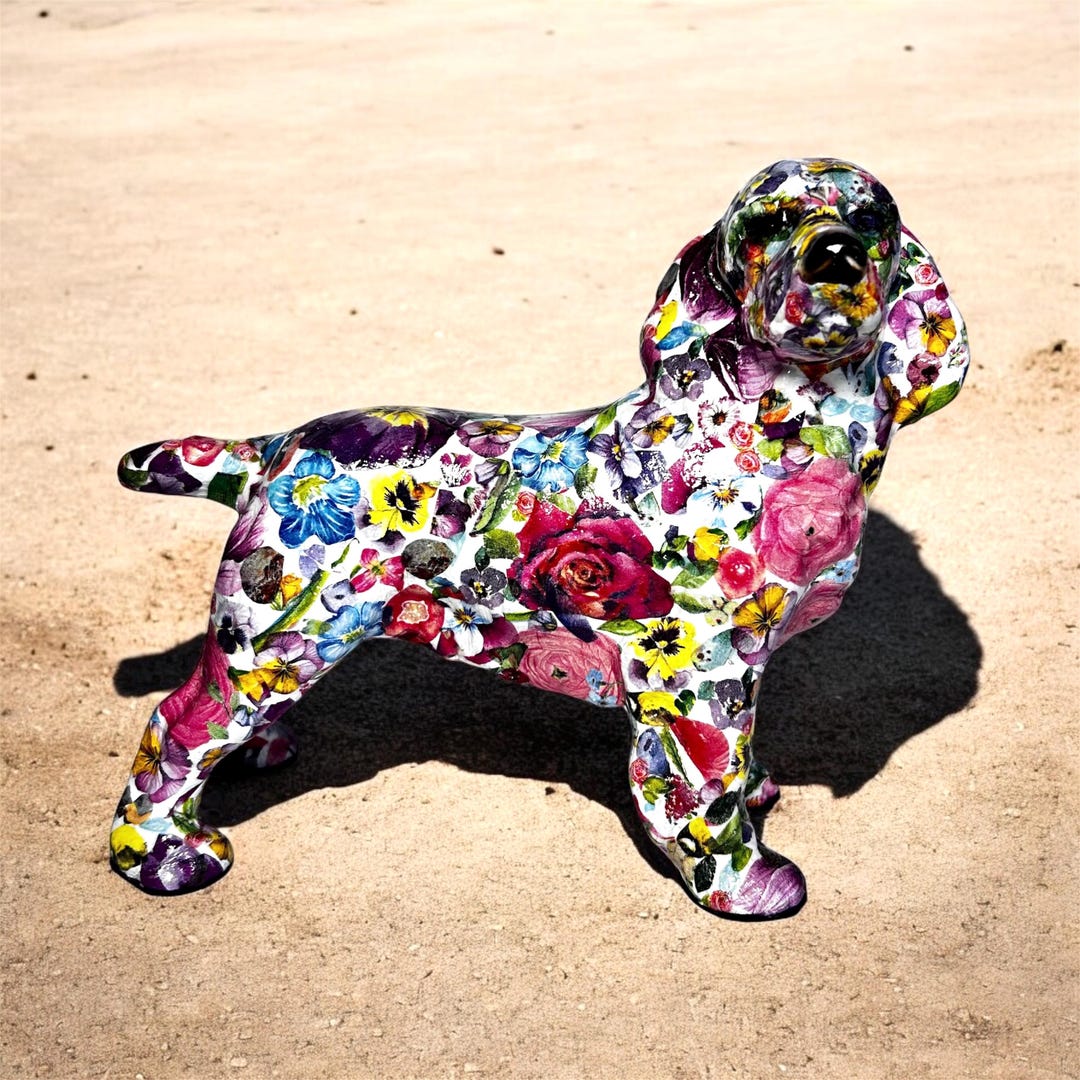 Cockapoo Spaniel Ceramic Dog Figurine - Unique Animal Lovers Gift - Etsy UK