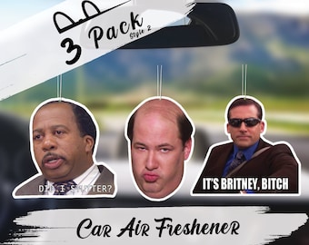 The Office Car Air Freshener 3 PACK