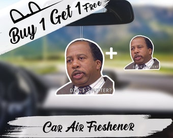 Michael Scott The Office Car Air Freshener BUY 1 GET 1 FREE.