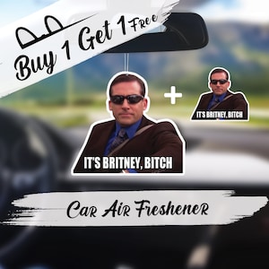 Michael Scott The Office Car Air Freshener BUY 1 GET 1 FREE.