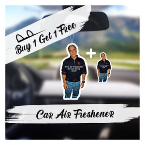 Jeffrey Epstein Car Air Freshener BUY 1 GET 1 FREE.
