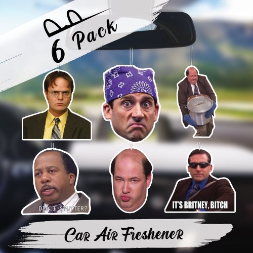 Michael Scott Dwight Schrute the Office Car Air Freshener 6 Etsy