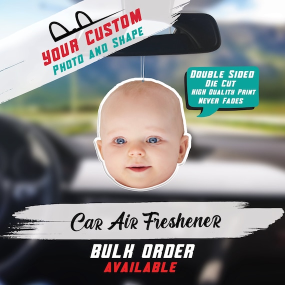 Custom Air Freshener, Personalized Car Freshies, Personalized Gift, Photo Car Air Freshener, Custom Freshener For Car, Christmas Gift