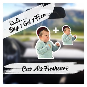 Hasbulla Meme Car Air Freshener  Ideal Funny Present for Men or